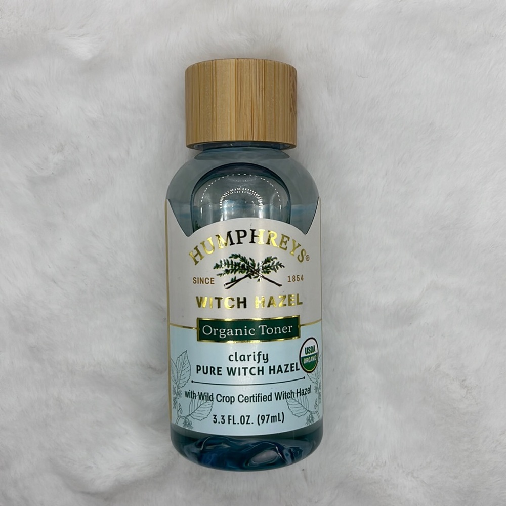 3/$12 Humphrey’s Organic Toner Clarifying Pure Witch Hazel